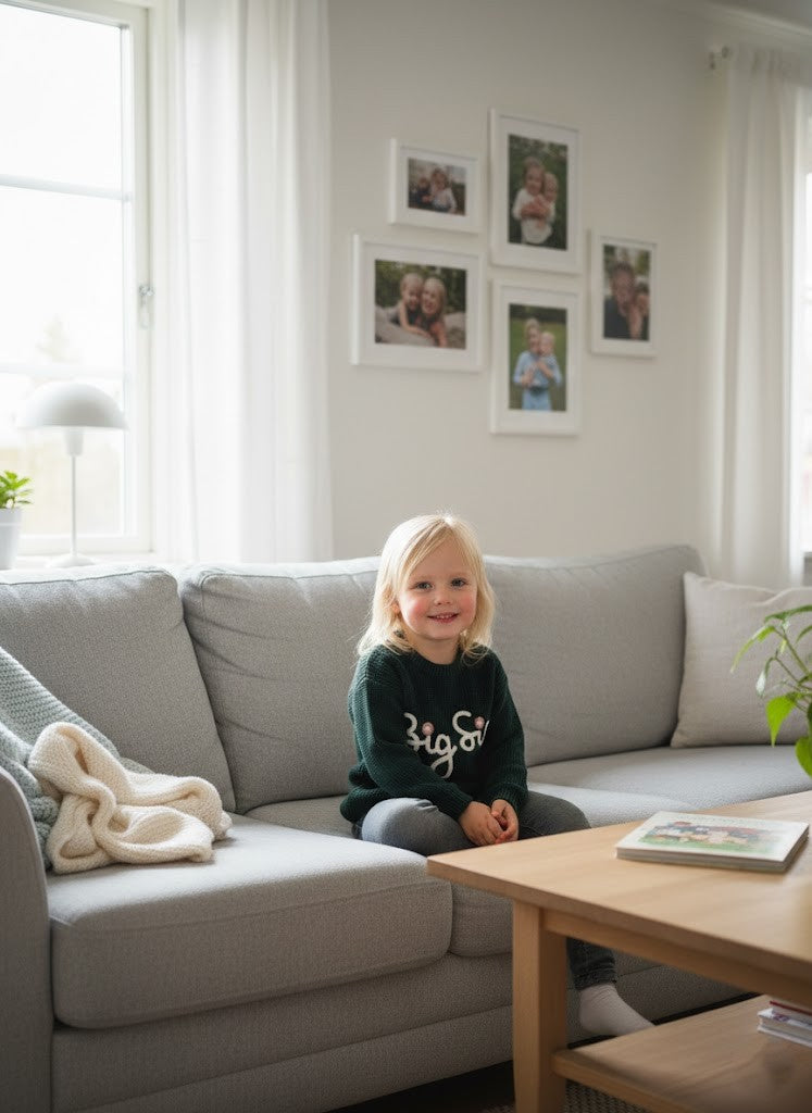 Varm & Lekfull Stickad Tröja