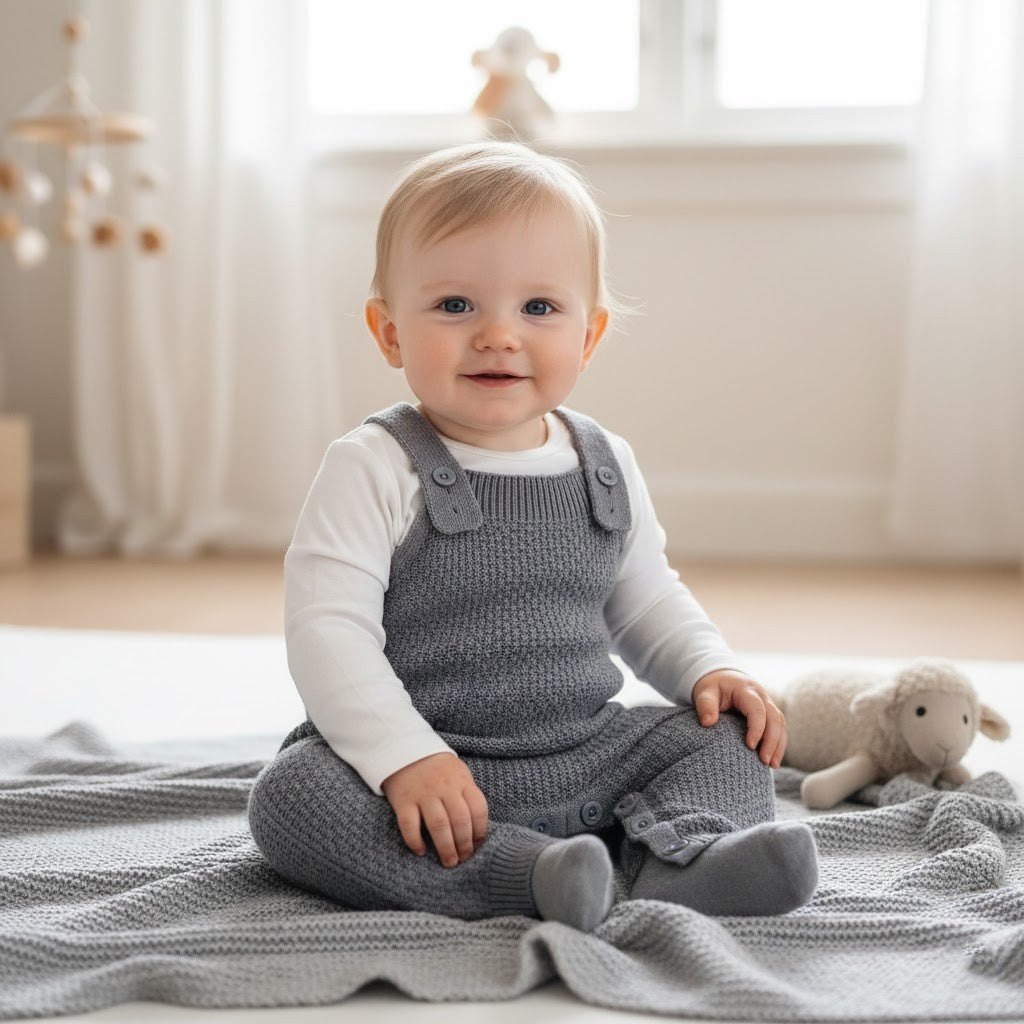 Mjuka Baby Overalls för Vardag