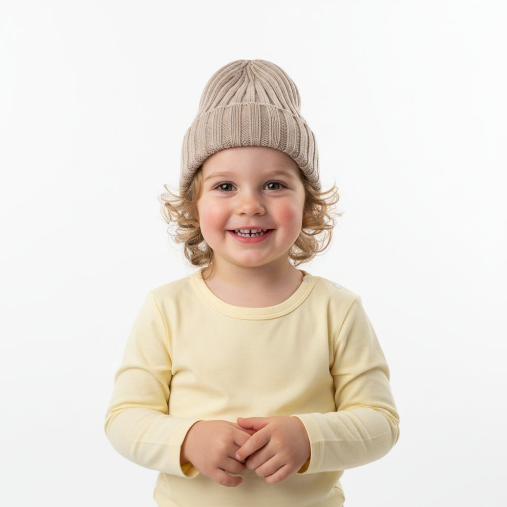 LILLEMOR Stickad mössa