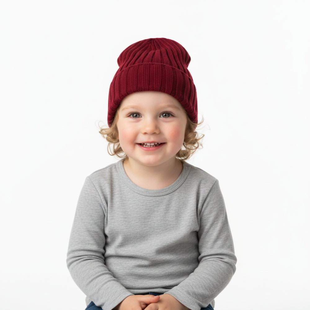 LILLEMOR Stickad mössa